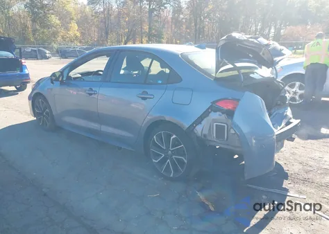 2021 Toyota Corolla Se/Night Shade из США, поврежденный, VIN JTDS4MCE3MJ064979